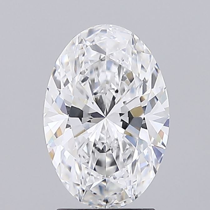 2.02 ct. oval Lab Grown Diamond front image