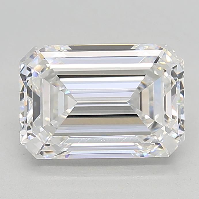3.88 ct. emerald Lab Grown Diamond front image