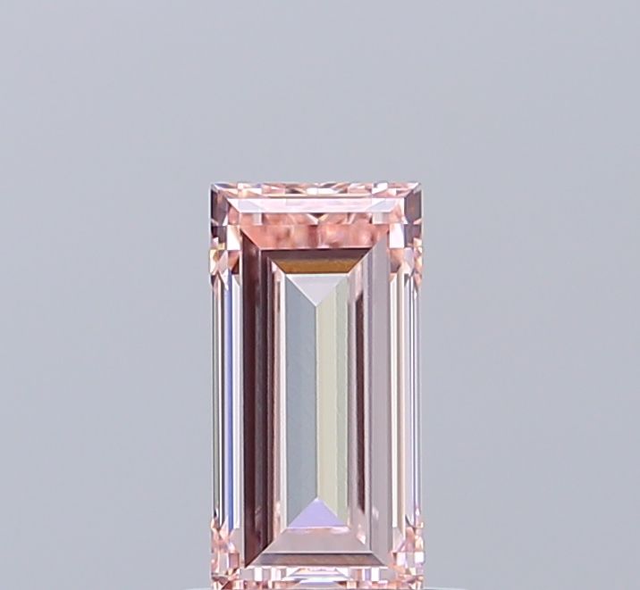 1.06 CT Fancy Pink BAGUETTE