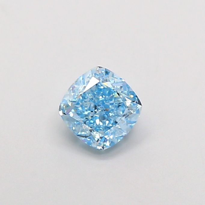 1.01 CT Fancy Vivid Blue CUSHION MODIFIED