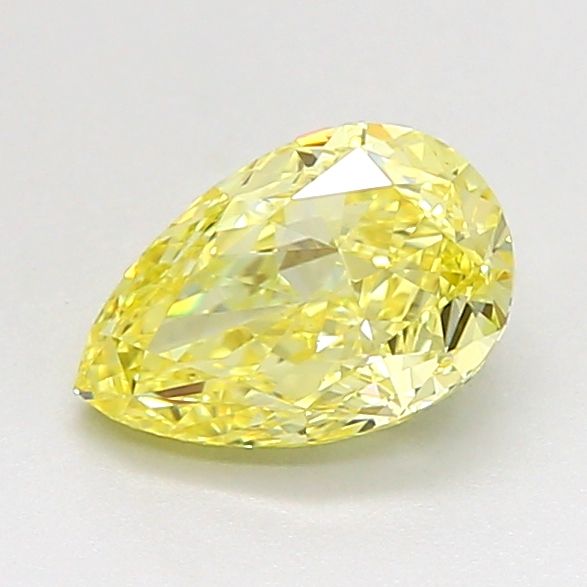 1.02 CT Fancy Yellow PEAR