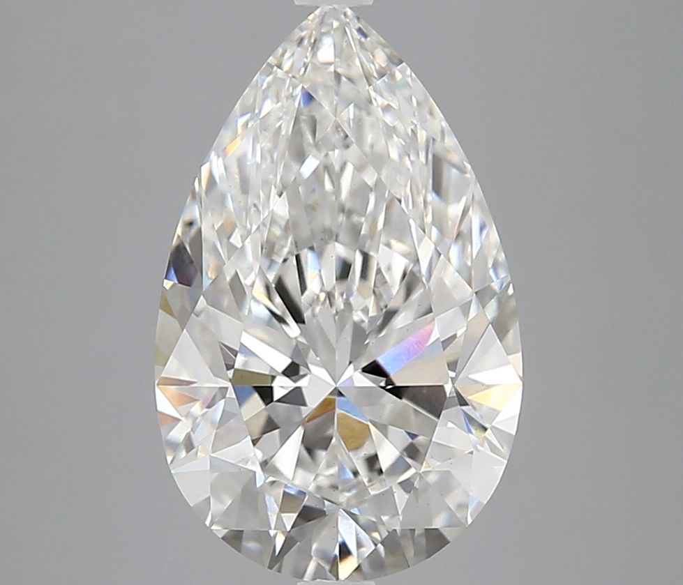 4.08 ct. pear Lab Grown Diamond front image