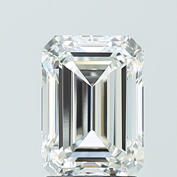 2.50 ct. emerald Lab Grown Diamond front image