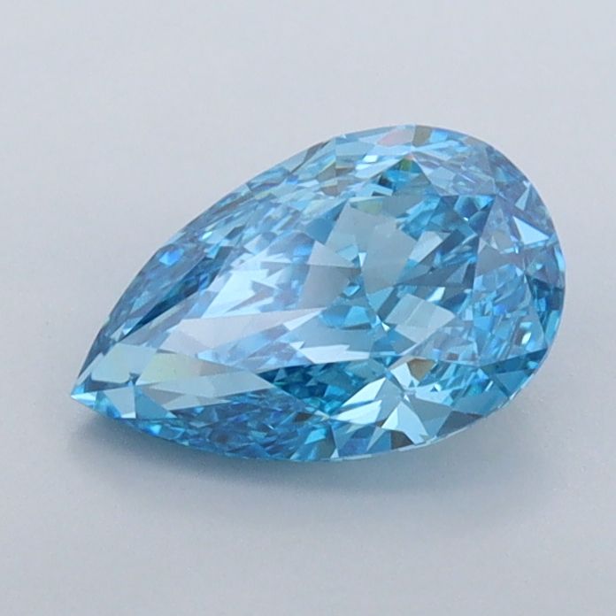 1.01 CT Fancy Vivid Blue PEAR