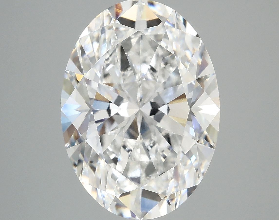 5.03 ct. oval Lab Grown Diamond front image