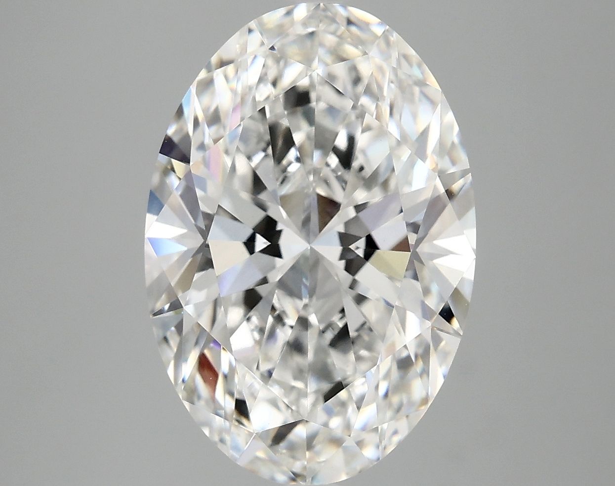 5.09 ct. oval Lab Grown Diamond front image
