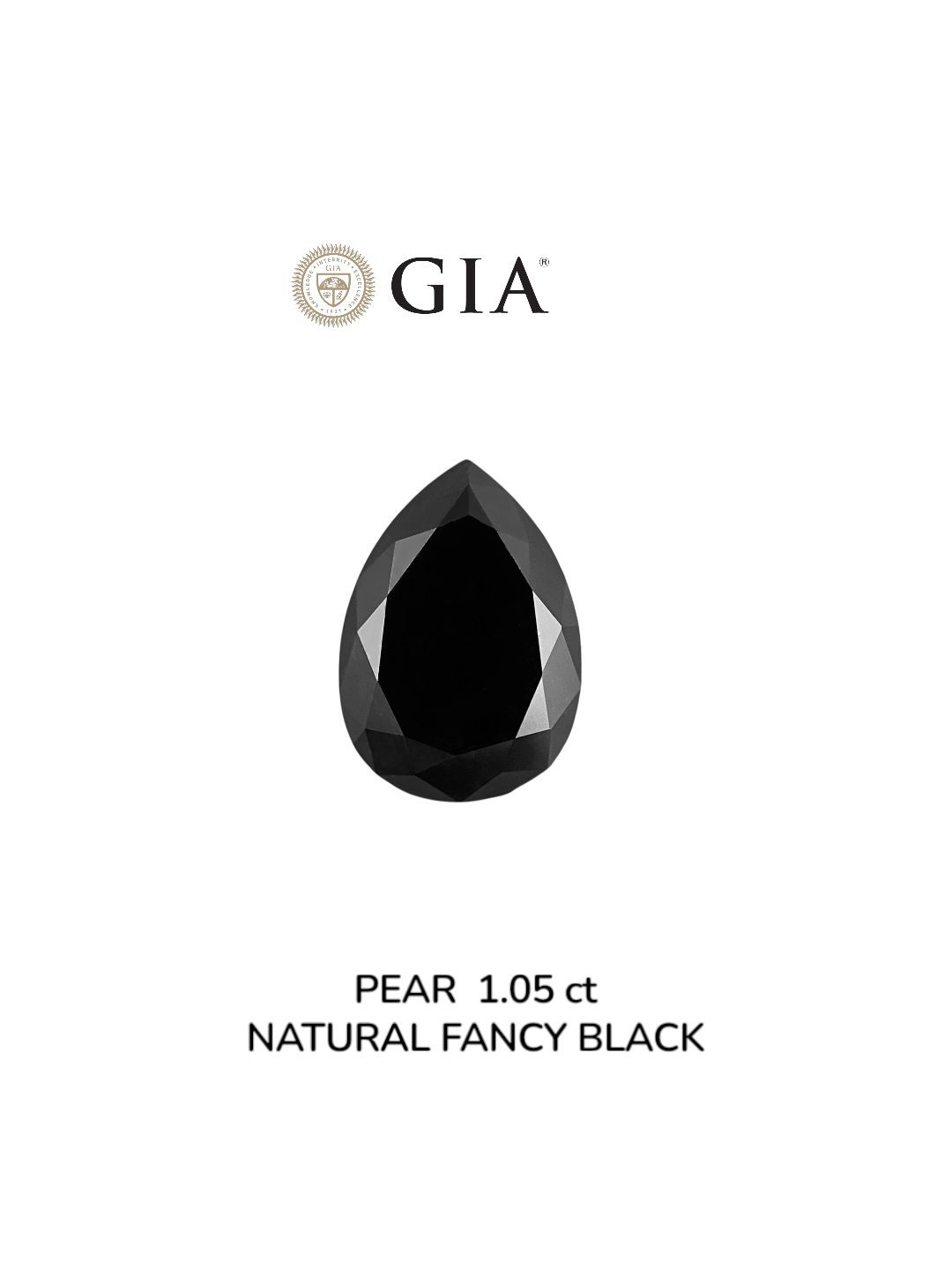 1.05 ct Pear diamond