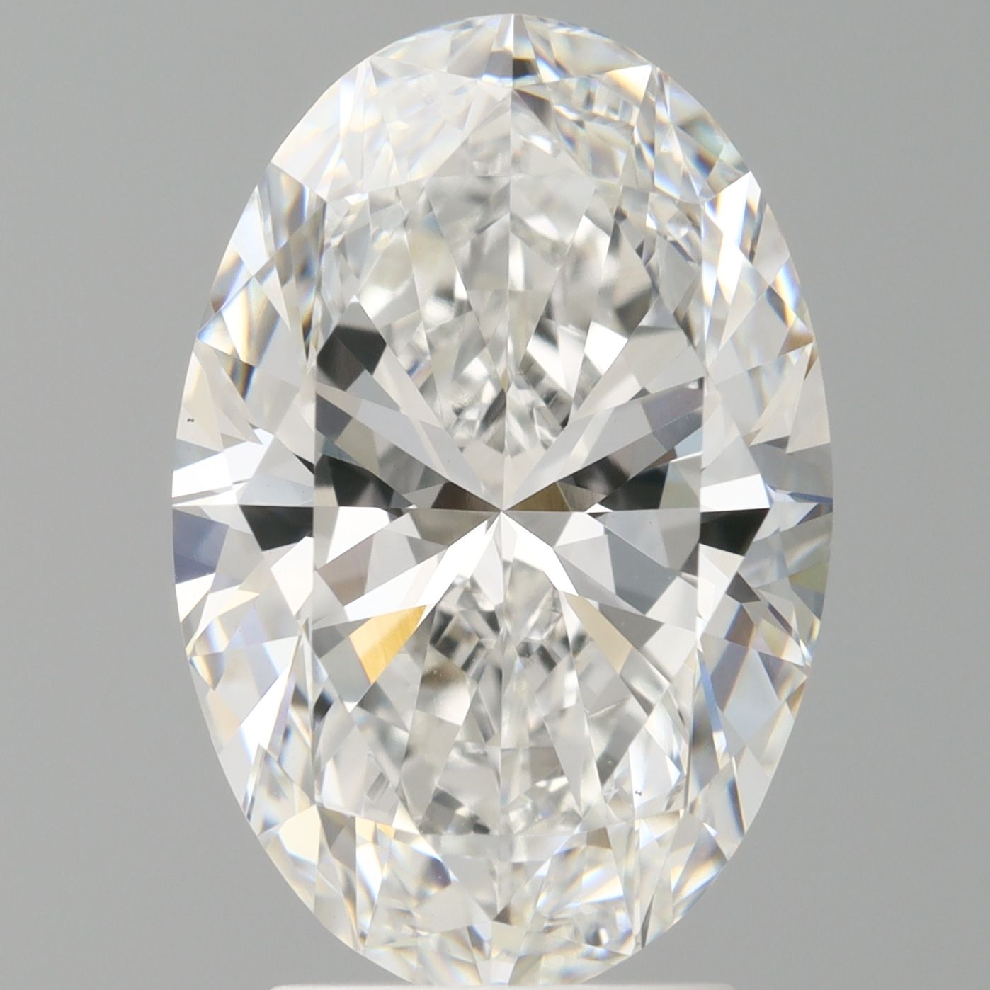 3.60 ct. oval Lab Grown Diamond front image