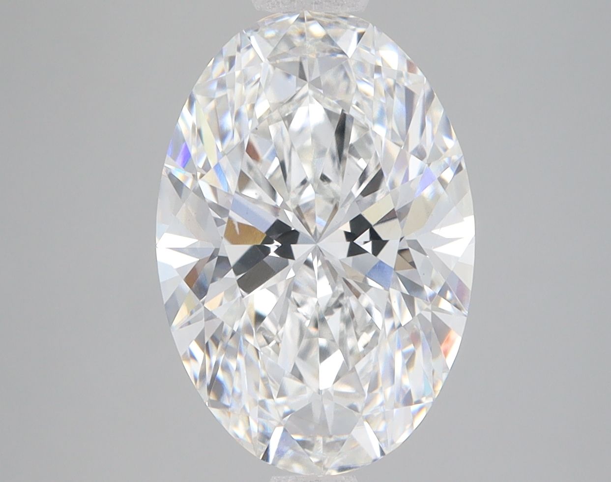 4.04 ct. oval Lab Grown Diamond front image