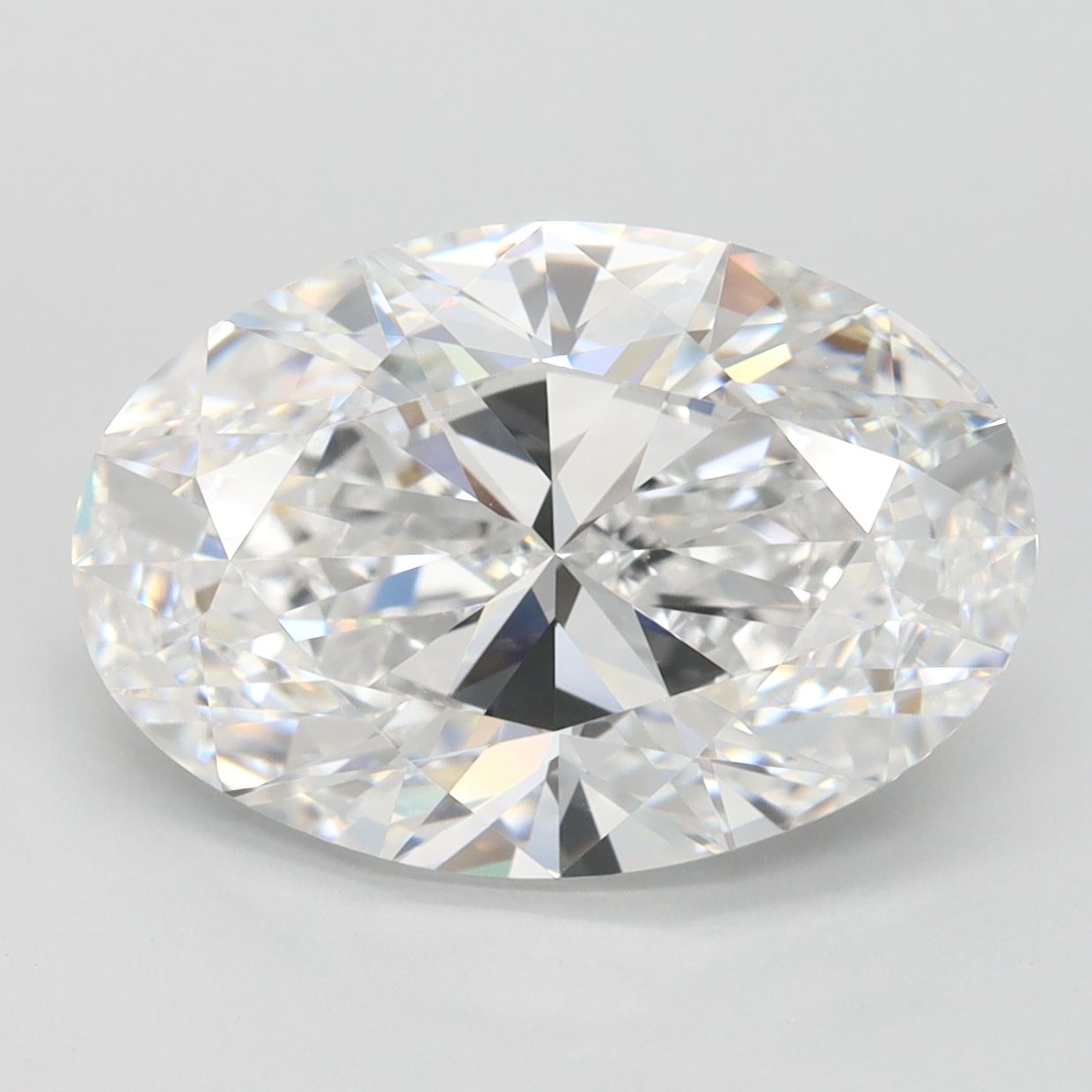 4.00 ct. oval Lab Grown Diamond front image