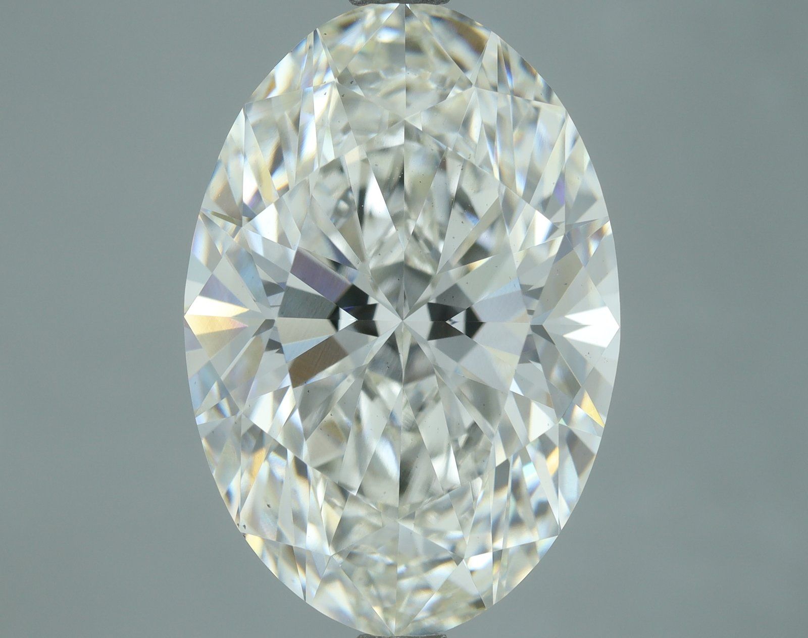 6.68 ct. oval Lab Grown Diamond front image
