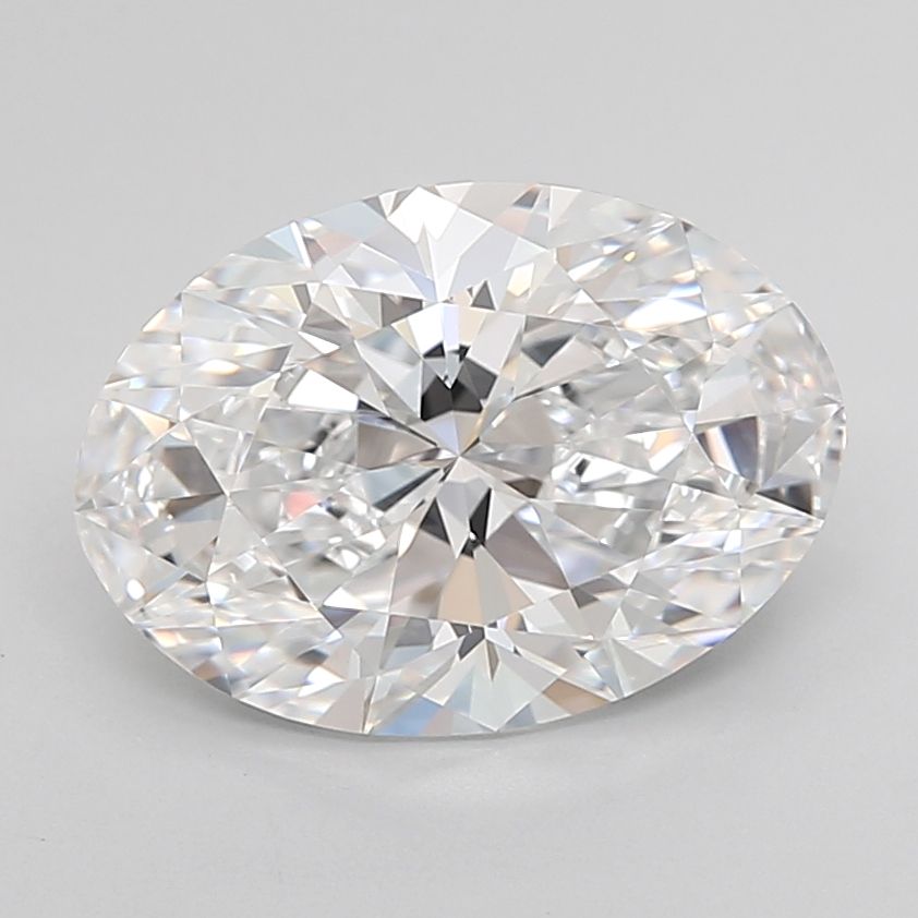 3.42 ct. oval Lab Grown Diamond front image