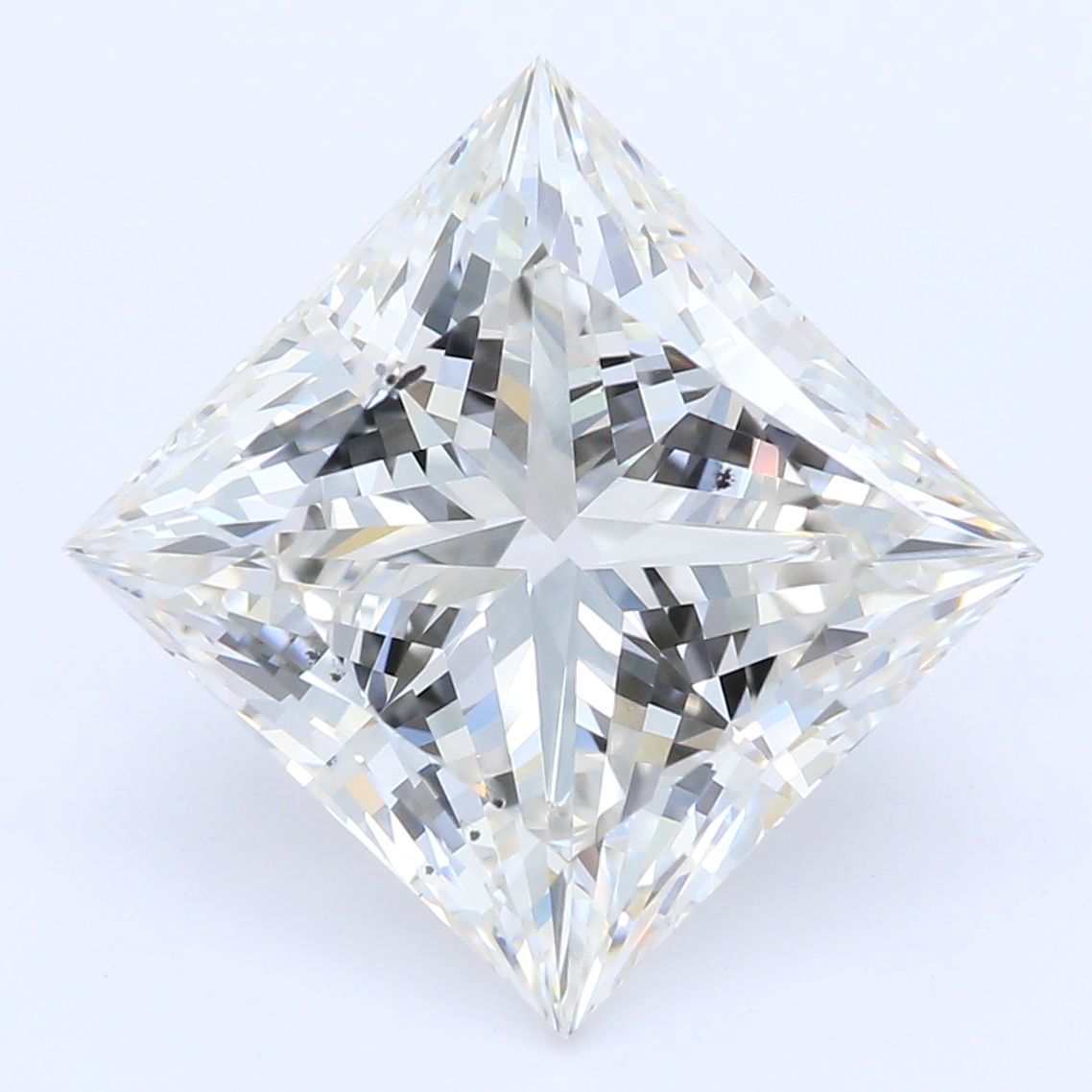 3.28 ct. princess Lab Grown Diamond front image