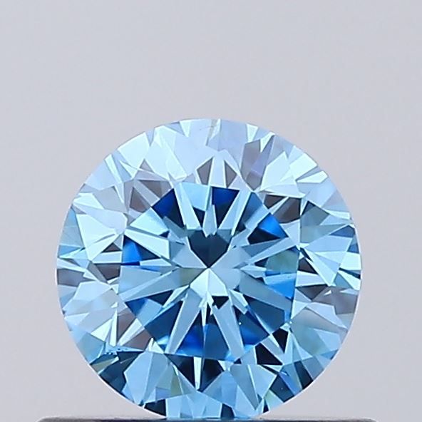 0.56 CT Fancy Vivid Blue ROUND