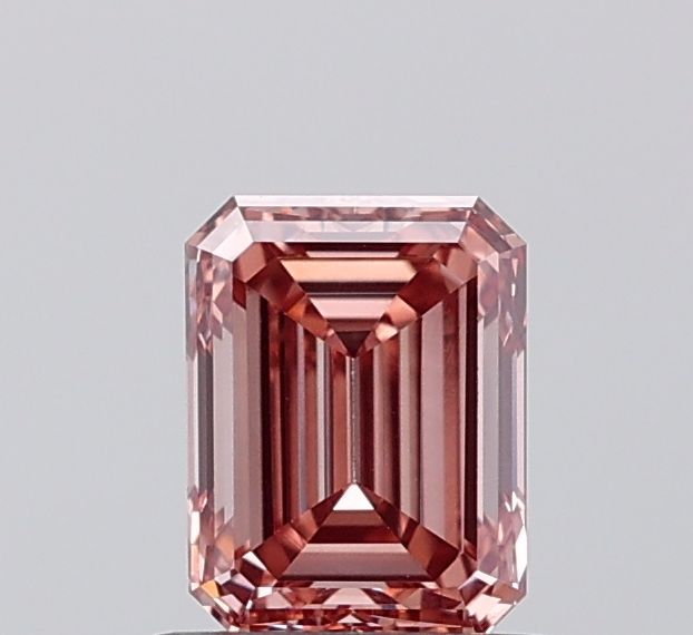 1.0 CT Fancy Pinkish Brown EMERALD