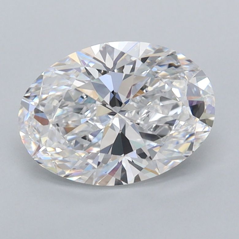 1.38 ct. oval Lab Grown Diamond front image