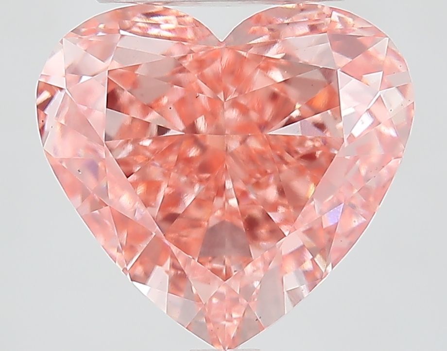6.02 ct. heart Lab Grown Diamond front image