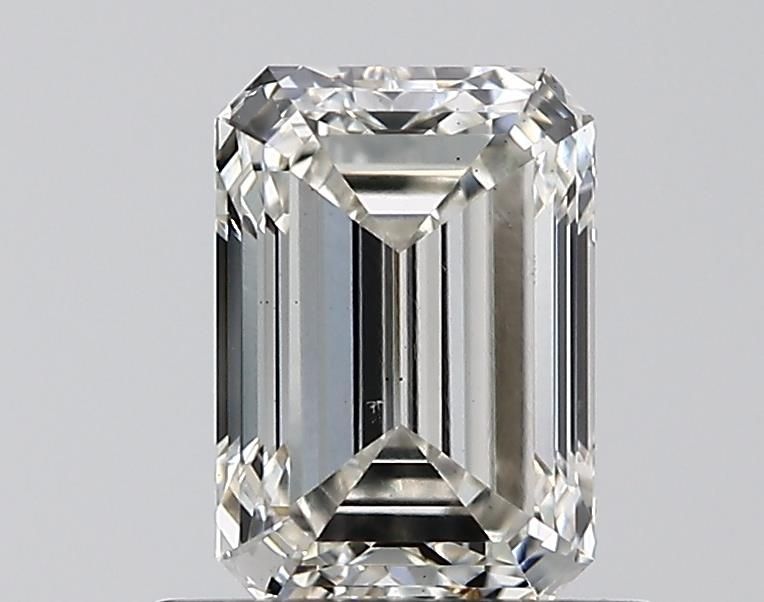 0.85 ct. emerald Lab Grown Diamond front image