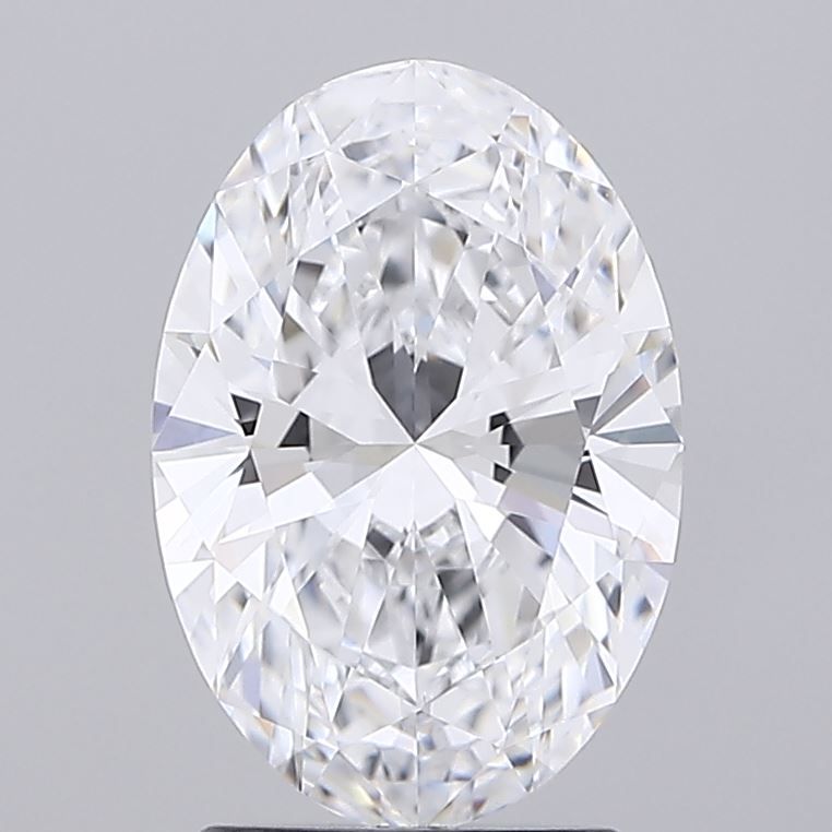 2.35 ct. oval Lab Grown Diamond front image