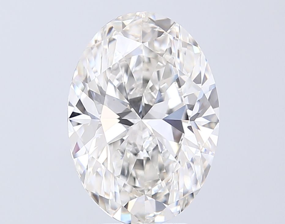 4.06 ct. oval Lab Grown Diamond front image