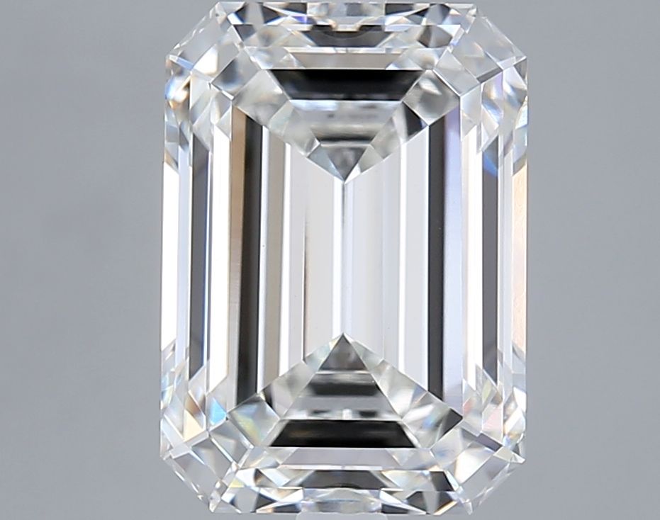 6.60 ct. emerald Lab Grown Diamond front image