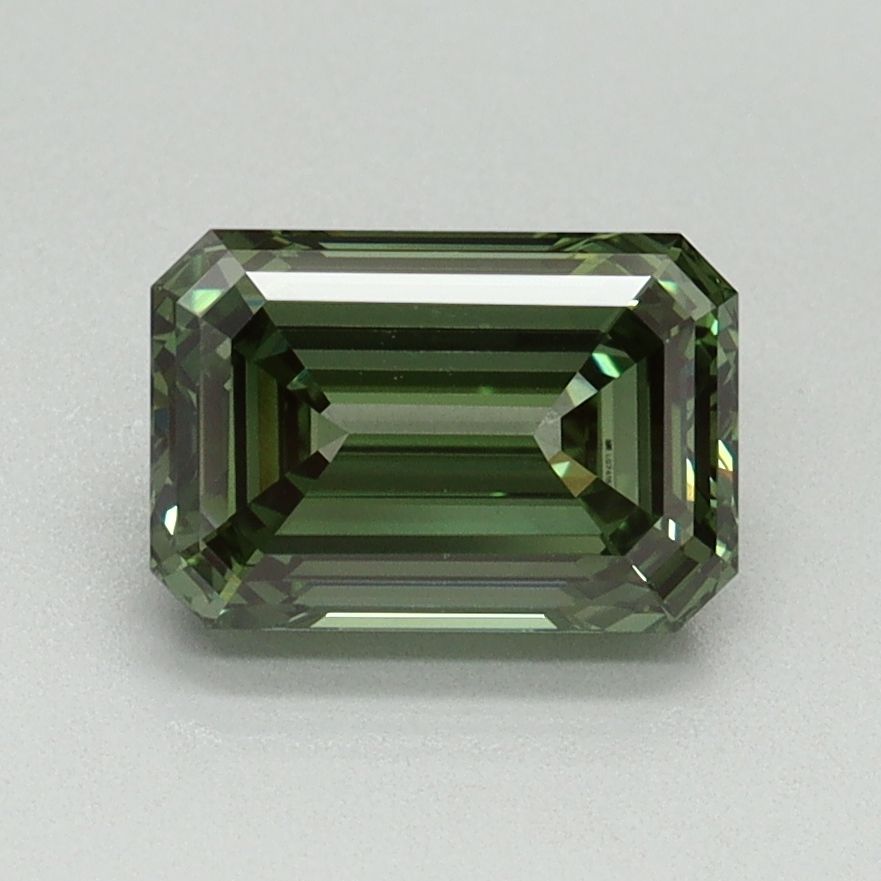 1.53 ct. emerald Lab Grown Diamond front image