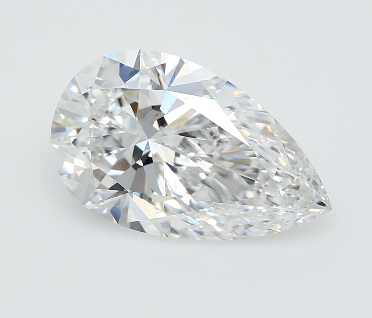 5.09 ct. pear Lab Grown Diamond front image
