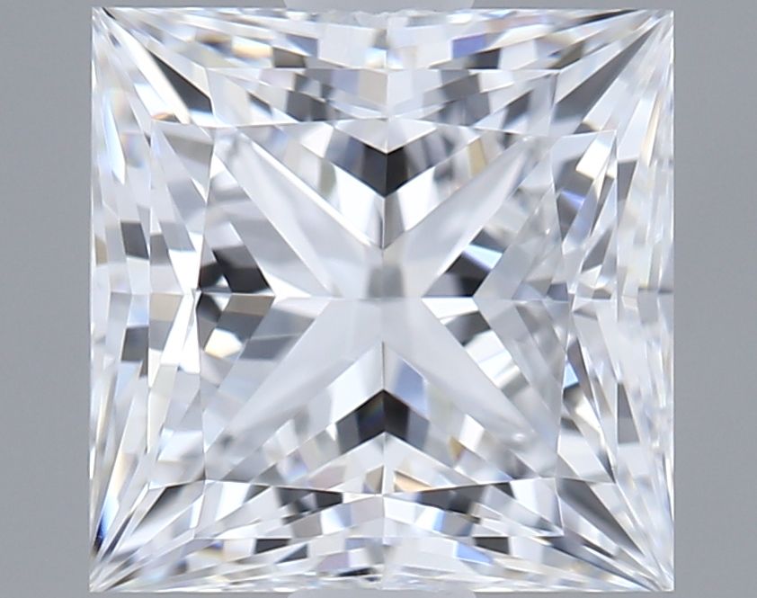 1.56 ct. princess Lab Grown Diamond front image