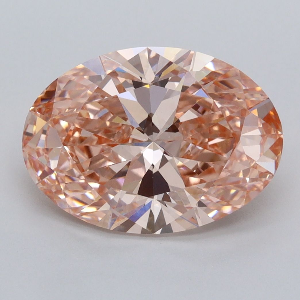 3.55 ct. oval Lab Grown Diamond front image