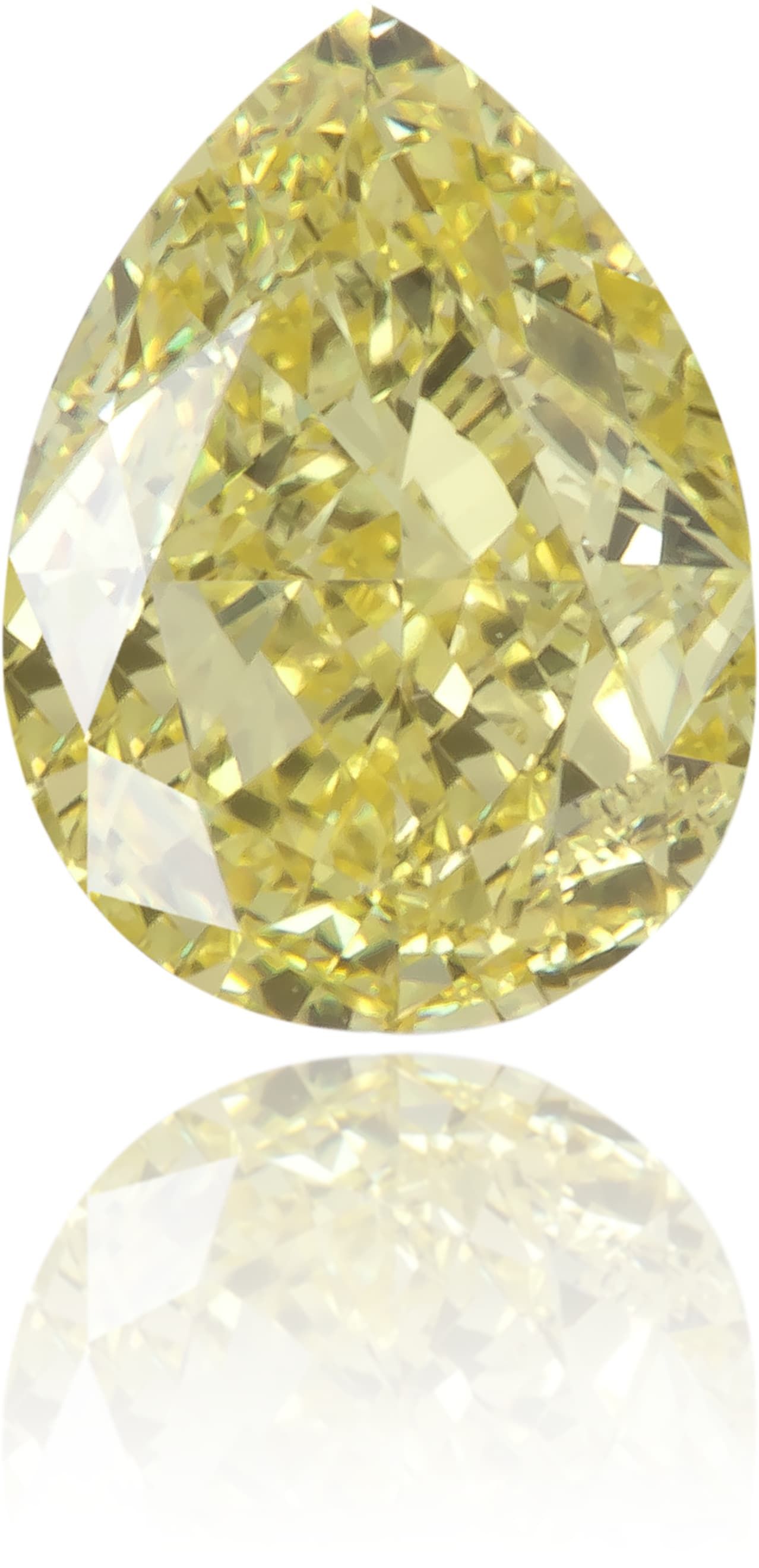 Diament 0.38 ct Fancy Intense Yellow/SI1