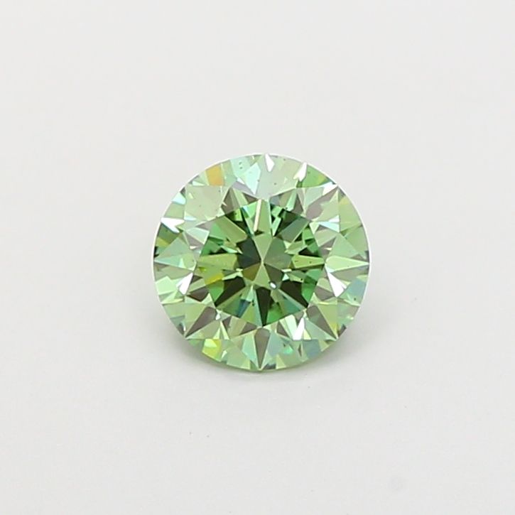 1.04 CT Fancy Vivid Green ROUND