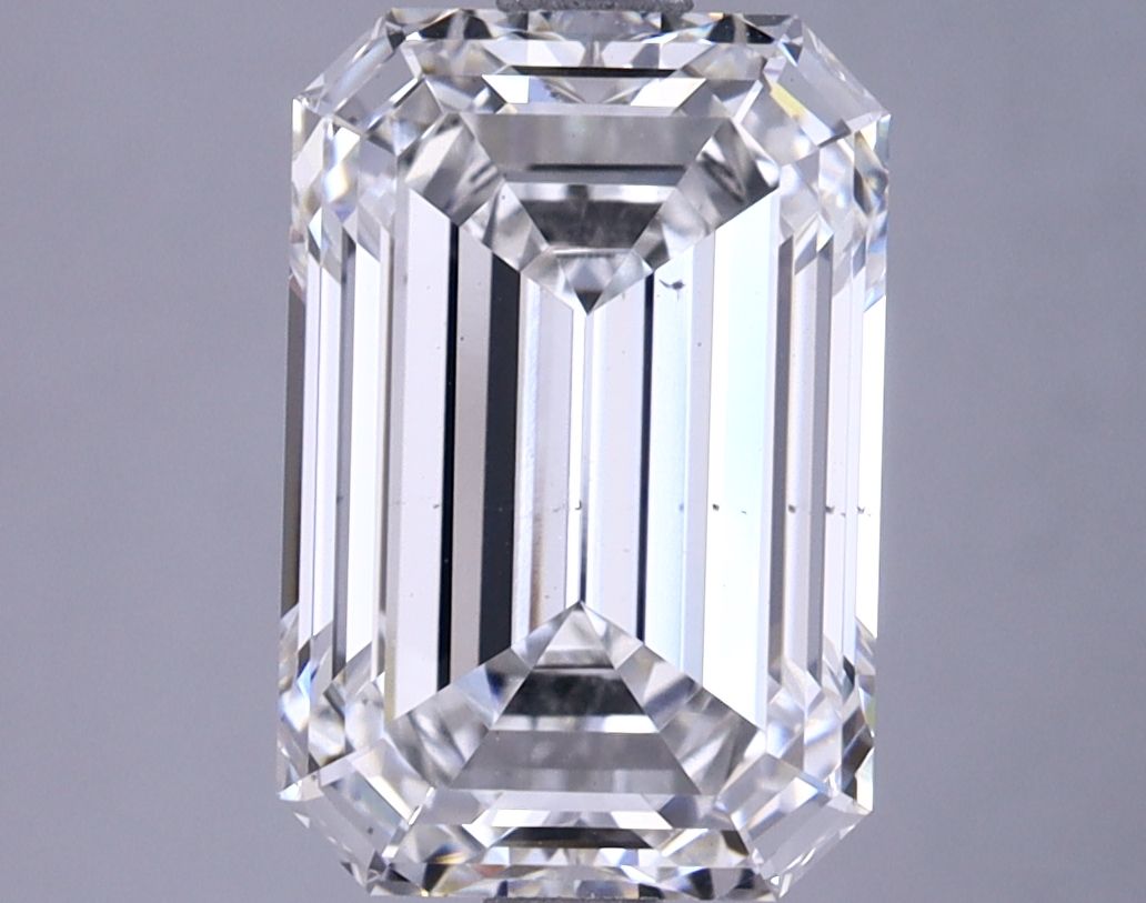 3.82 ct. emerald Lab Grown Diamond front image
