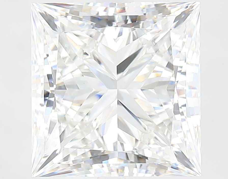 6.41 ct. princess Lab Grown Diamond front image