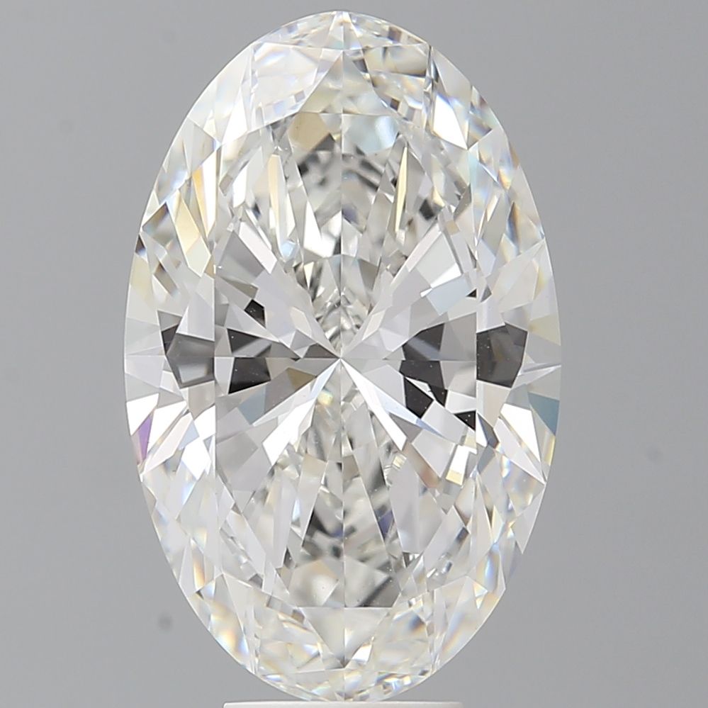 7.59 ct. oval Lab Grown Diamond front image