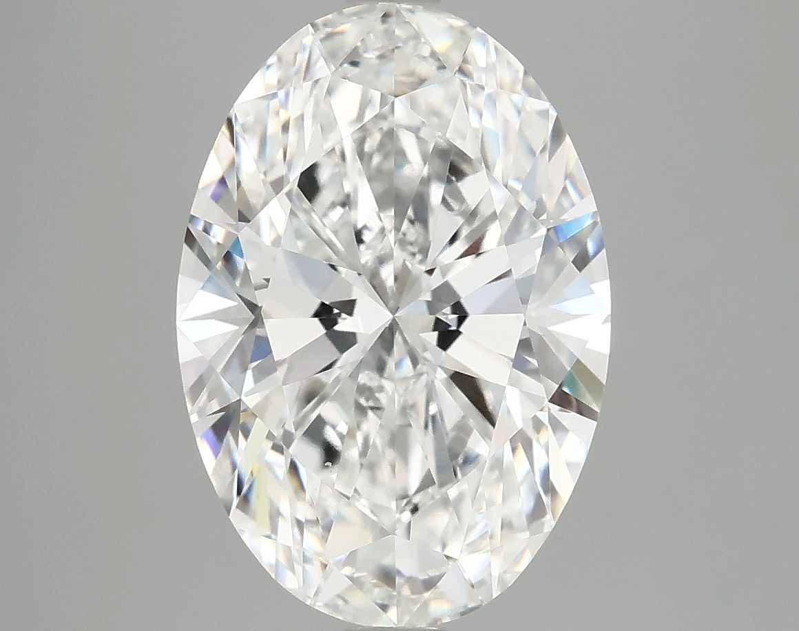 5.03 ct. oval Lab Grown Diamond front image