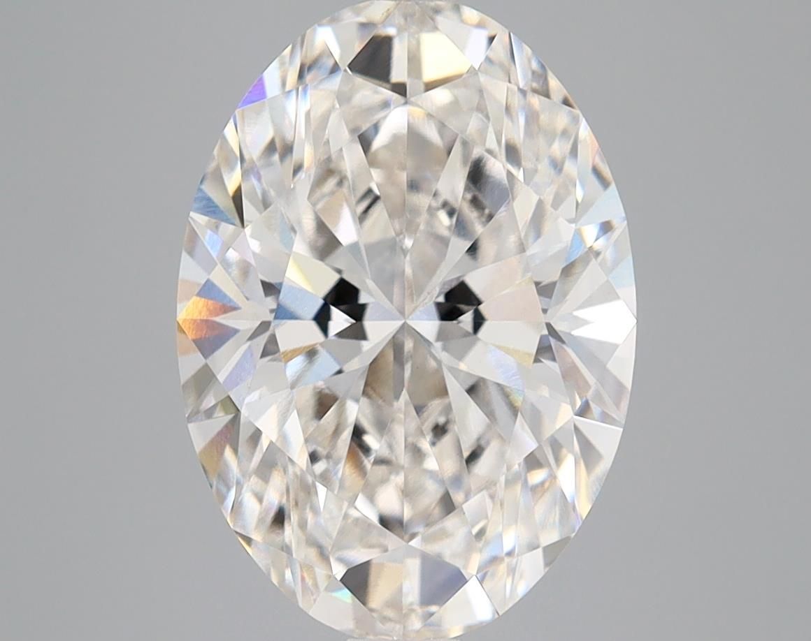 4.10 ct. oval Lab Grown Diamond front image