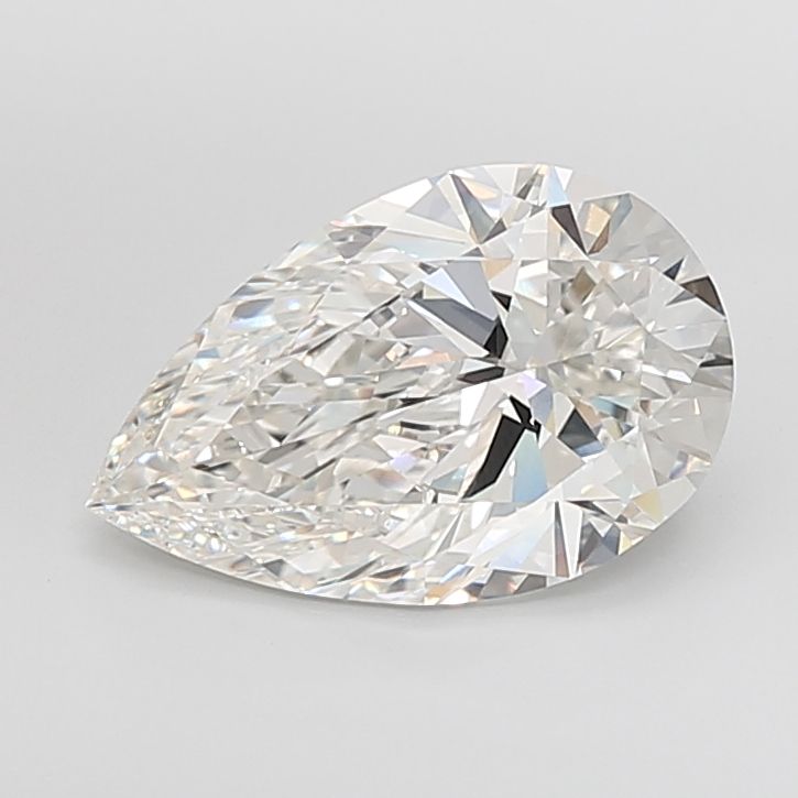 7.04 ct. pear Lab Grown Diamond front image
