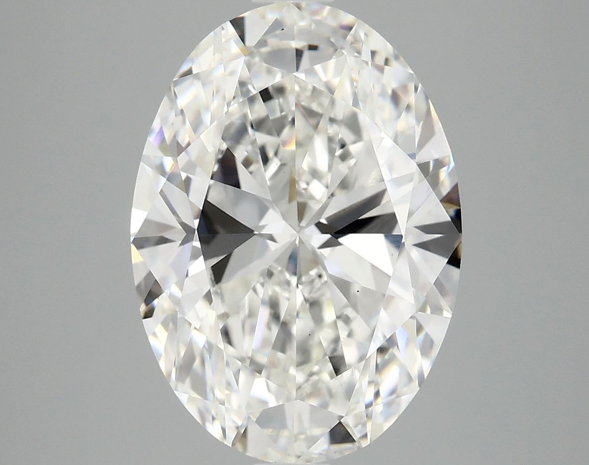 5.03 ct. oval Lab Grown Diamond front image