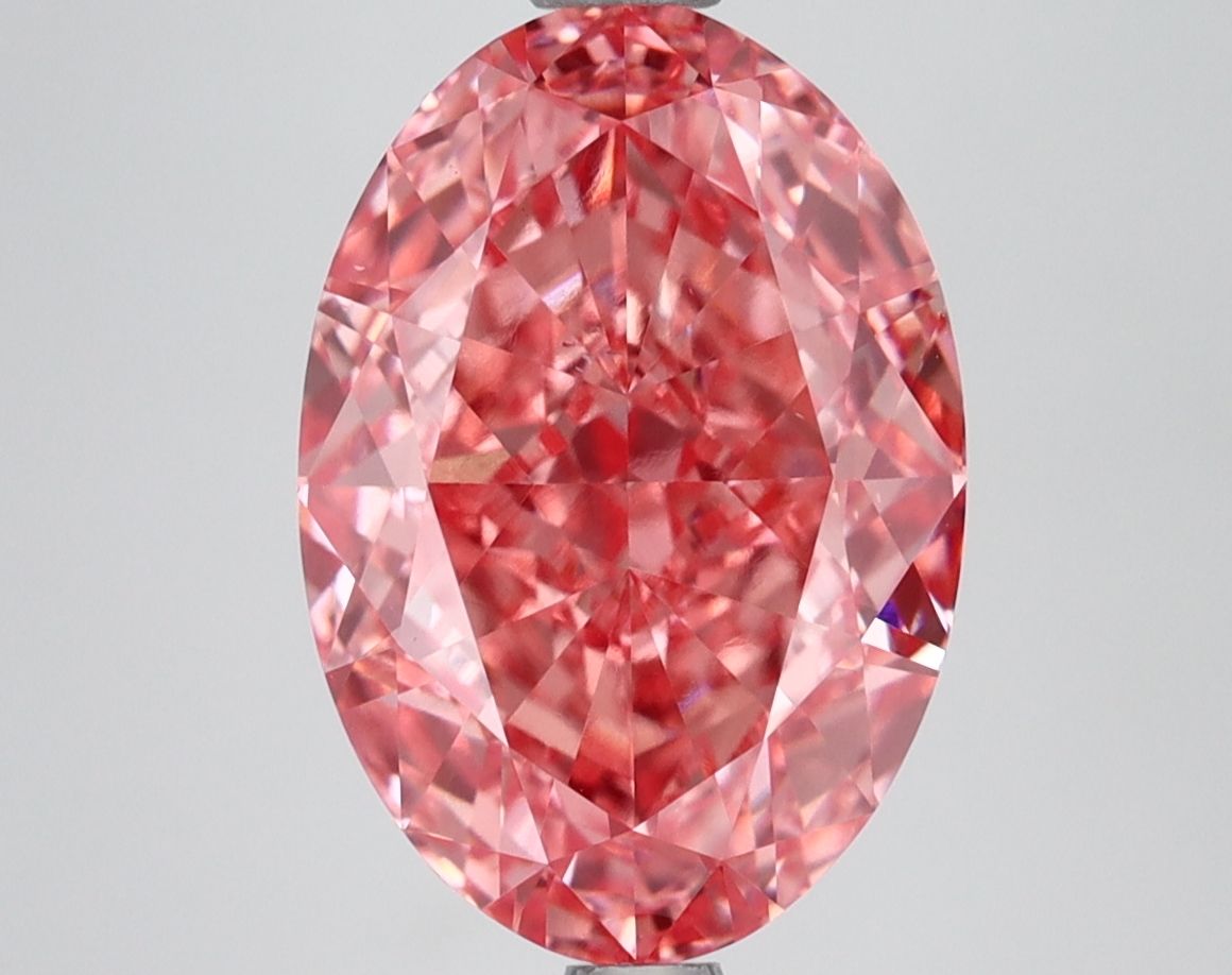 4.54 ct. oval Lab Grown Diamond front image