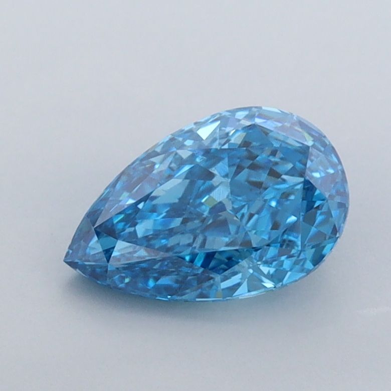 1.02 CT Fancy Vivid Blue PEAR