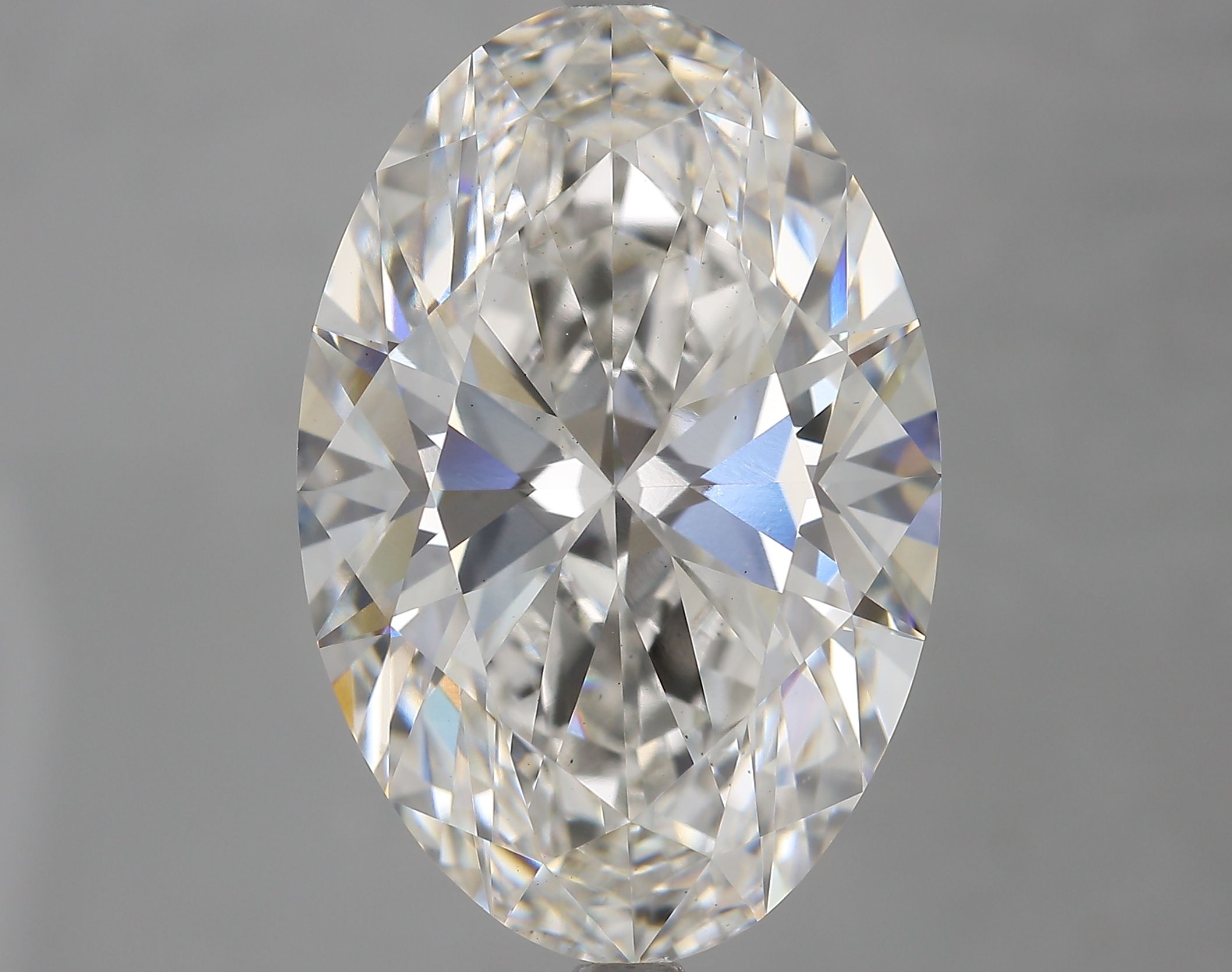 7.54 ct. oval Lab Grown Diamond front image