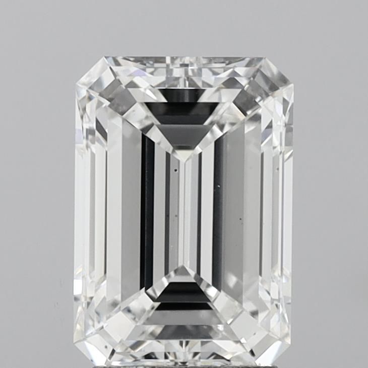 2.93 ct. emerald Lab Grown Diamond front image