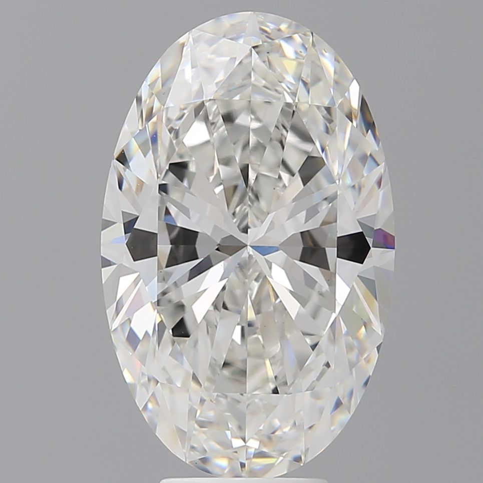 7.10 ct. oval Lab Grown Diamond front image