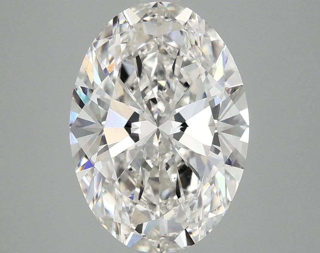3.77 ct. oval Lab Grown Diamond front image
