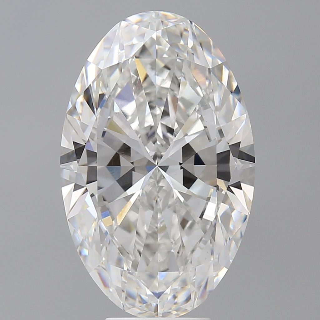 8.04 ct. oval Lab Grown Diamond front image