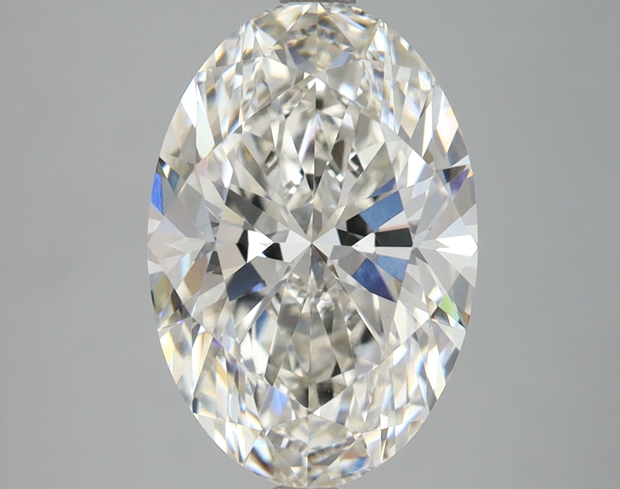 4.34 ct. oval Lab Grown Diamond front image
