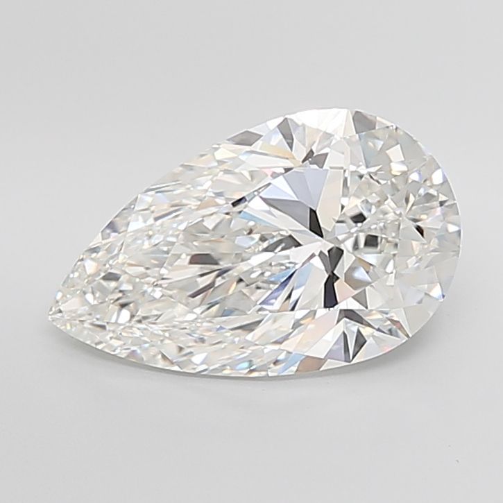 7.01 ct. pear Lab Grown Diamond front image