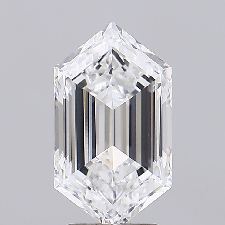 3.09 ct lab-grown Hexagonal Diamond