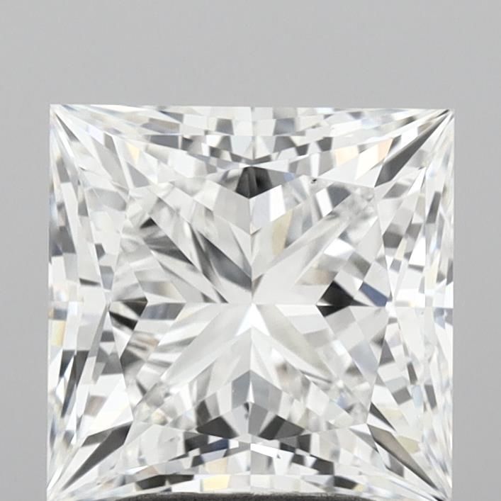 3.25 ct. princess Lab Grown Diamond front image