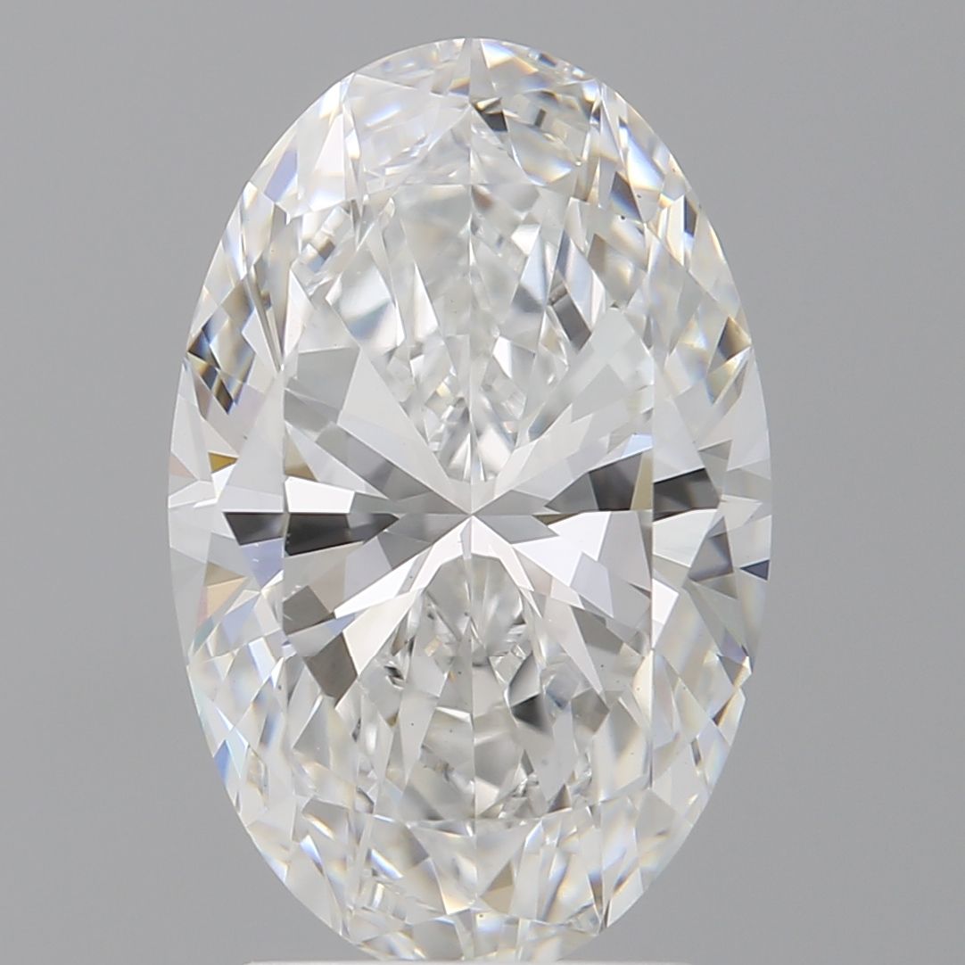 3.01 ct. oval Lab Grown Diamond front image